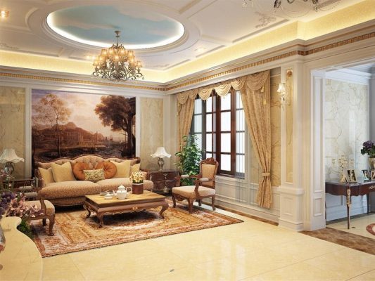 Lắp đặt Rèm cổ điển tại Ninh Bình
